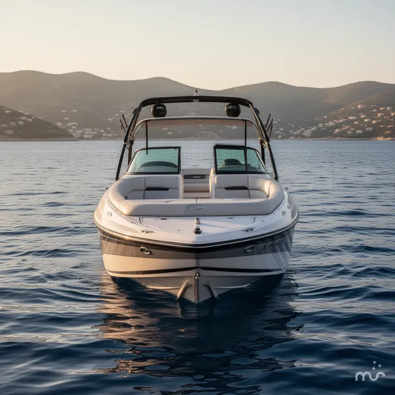 Slide: The Image of Nautique Super Air 210 W/Excalibur PCM 330HP Engine And Boa 2003 - 3