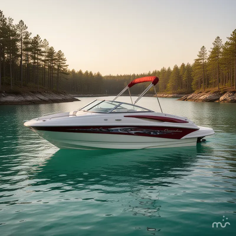 The Image of Crownline Boats 200 LS W/Volvo Penta 5.0L - 220HP Engine And Trail 2007 - 0