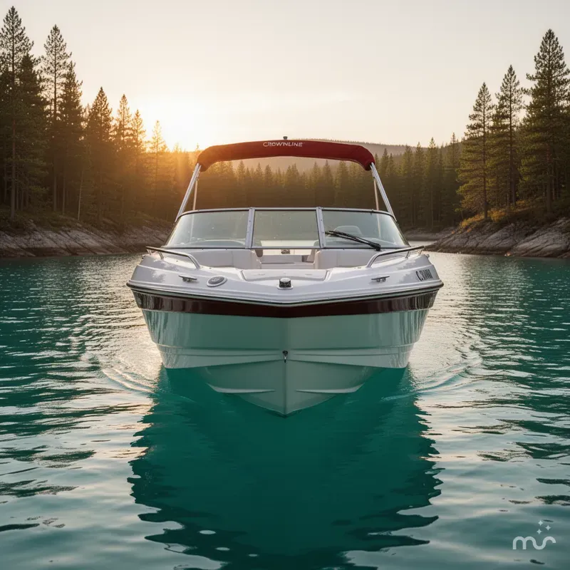 Slide: The Image of Crownline Boats 200 LS W/Volvo Penta 5.0L - 220HP Engine And Trail 2007 - 1