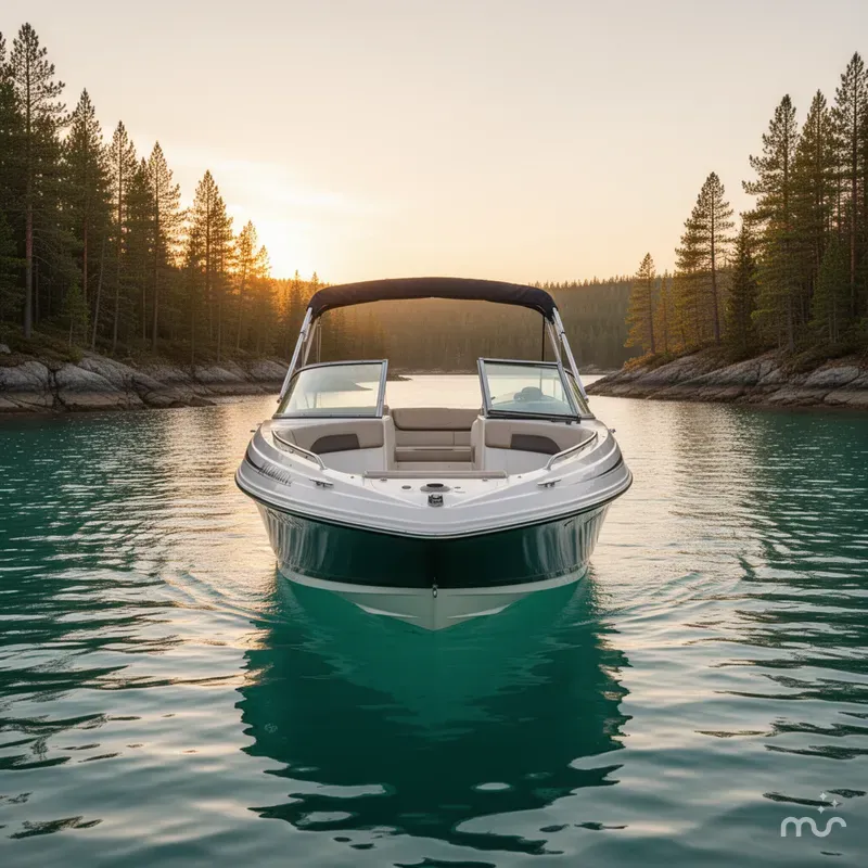 Slide: The Image of Sea Ray 220 Sundeck W/Mercruiser 260HP Engine And Trailer 2010 - 1