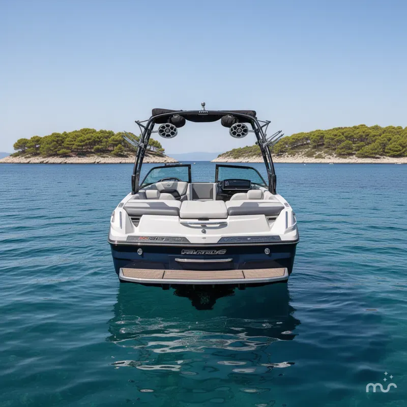 Slide: The Image of Nautique 210 Super Air W/PCM EX343 -343HP Engine And Traile 2012 - 3