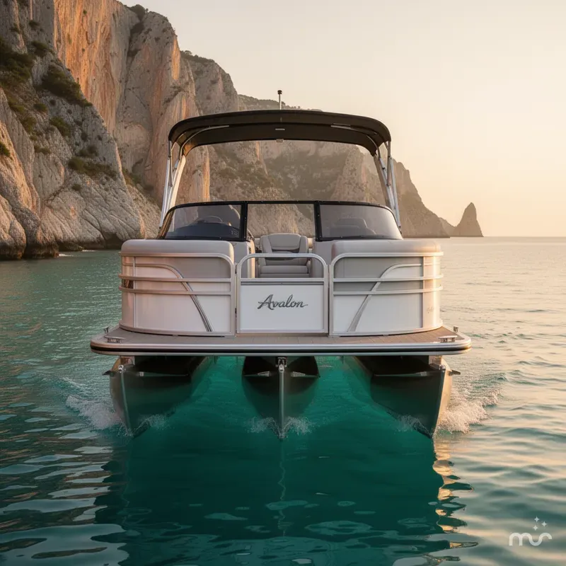 Slide: The Image of Avalon Excalibur 2585 Windshield Elite, Tri Toon High Performance, Single 450R 2023 - 1