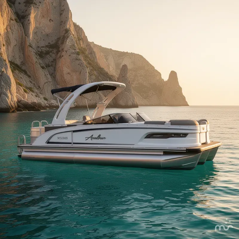 Slide: The Image of Avalon Excalibur 2585 Windshield Elite, Tri Toon High Performance, Single 450R 2023 - 2