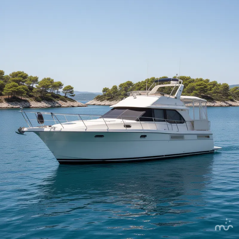 The Image of Carver Yachts 440 Aft Cabin Motor Yacht 1994 - 0