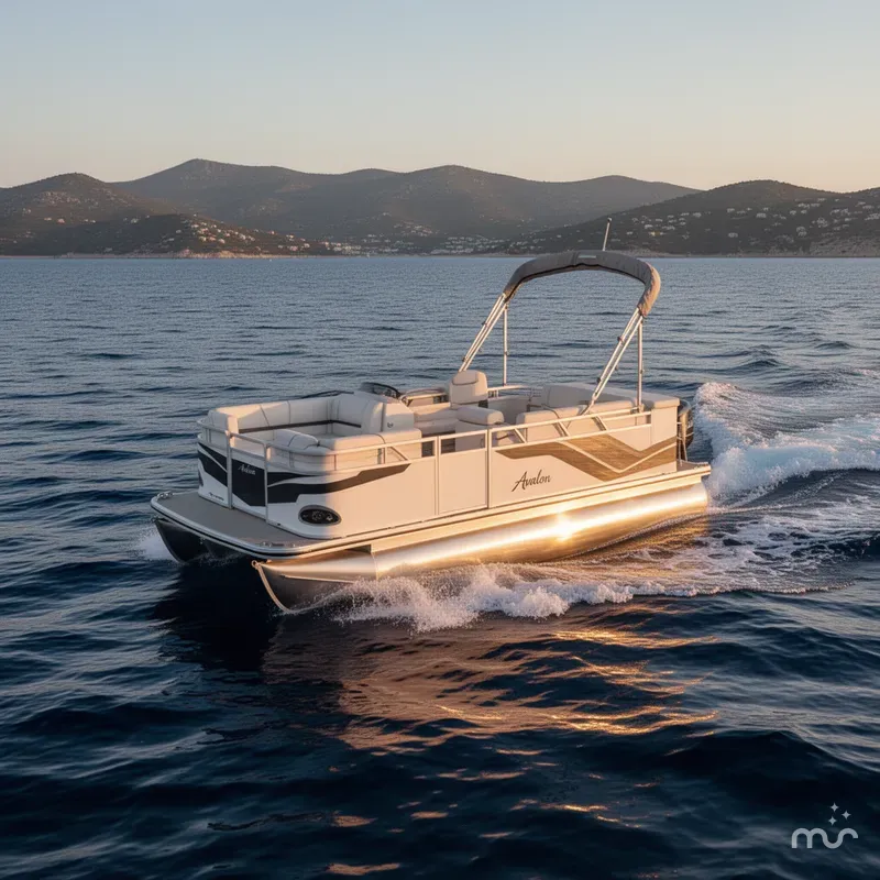 The Image of Avalon Venture Cruise Rear Bench - 21 FT w/ 60HP Mercury! 2026 - 0