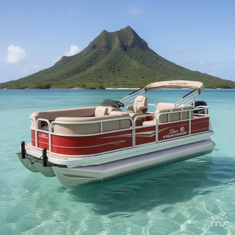The Image of Sun Tracker Party Barge 18 DLX 2026 - 0