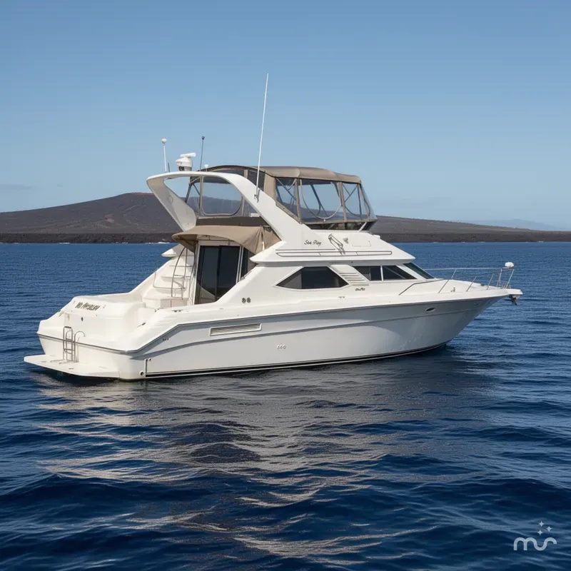 The Image of Sea Ray 440 Express Bridge 1996 - 0