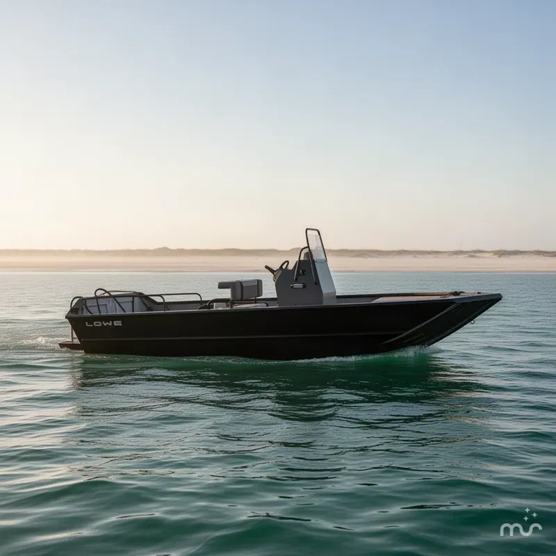 Slide: The Image of Lowe Roughneck Center Console JET 80 2026 - 2