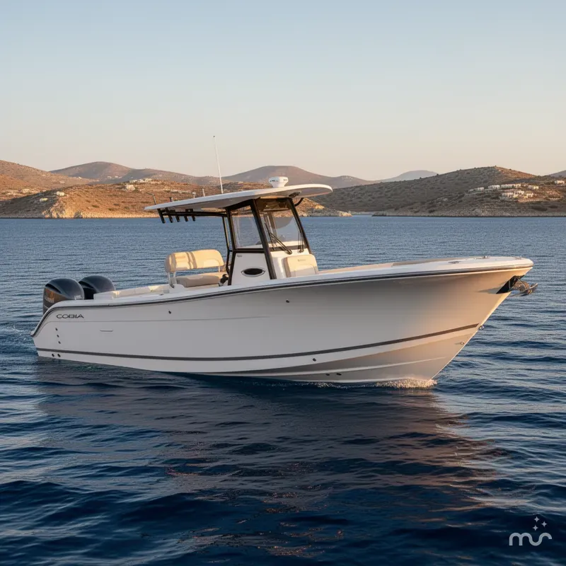 Slide: The Image of Cobia 285 Open Center Console 2025 - 2