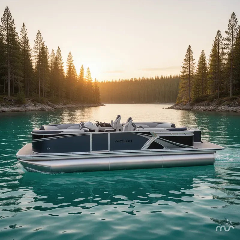 Slide: The Image of Avalon LSZ Quad Lounger 23 FT 2026 - 2