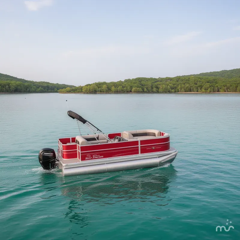 The Image of Sun Tracker Party Barge 20 DLX 2026 - 0