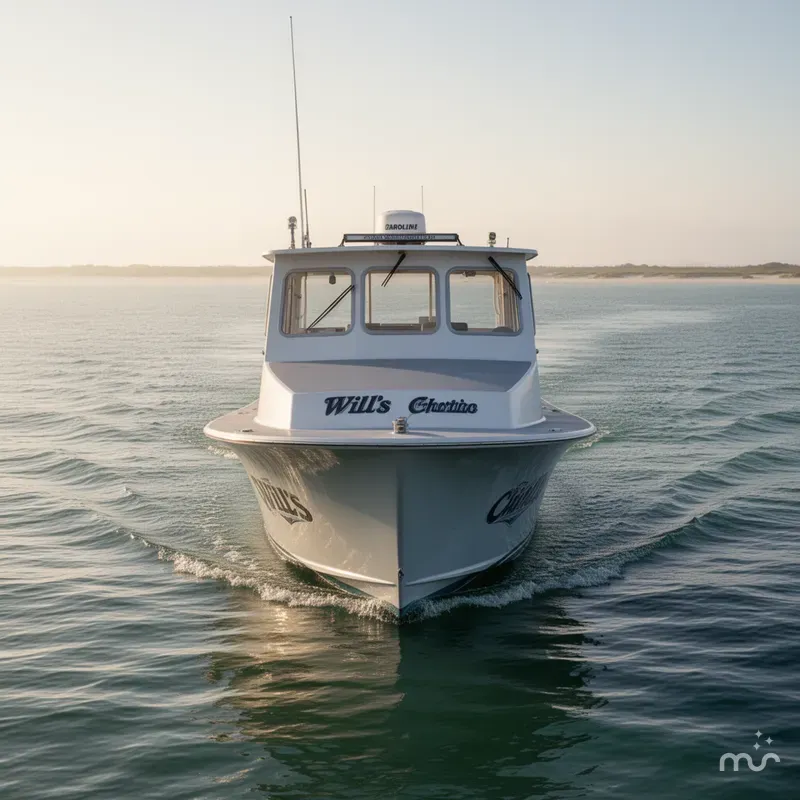 Slide: The Image of Custom Carolina 27 Wills Boat Works 2007 - 1