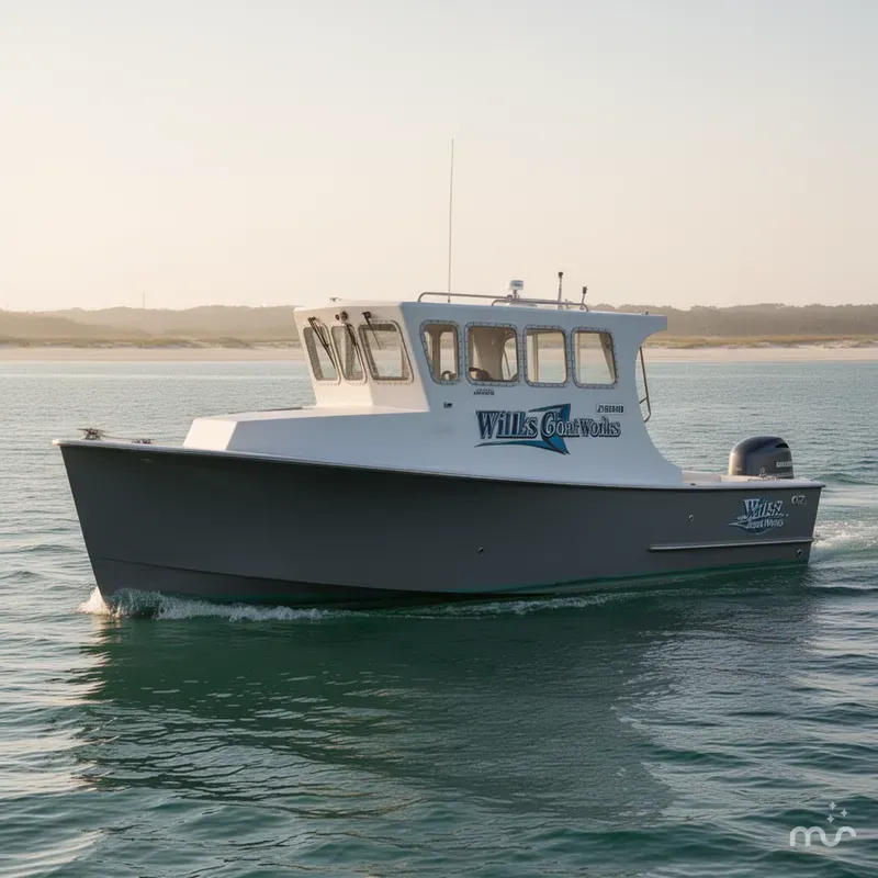 Slide: The Image of Custom Carolina 27 Wills Boat Works 2007 - 2