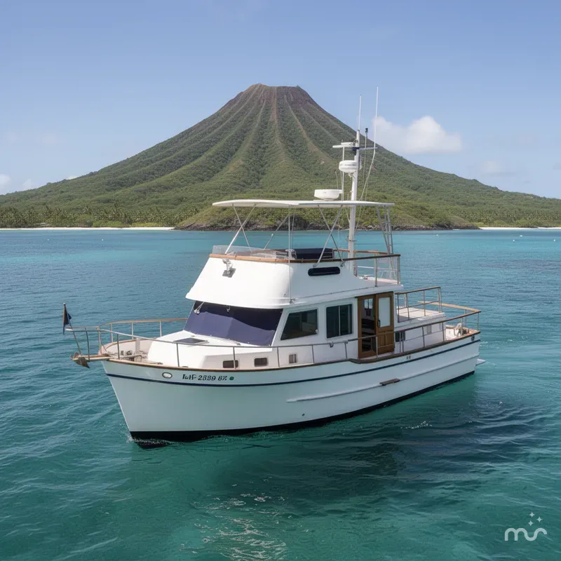 The Image of Litton Tri-Cabin Trawler 1981 - 0