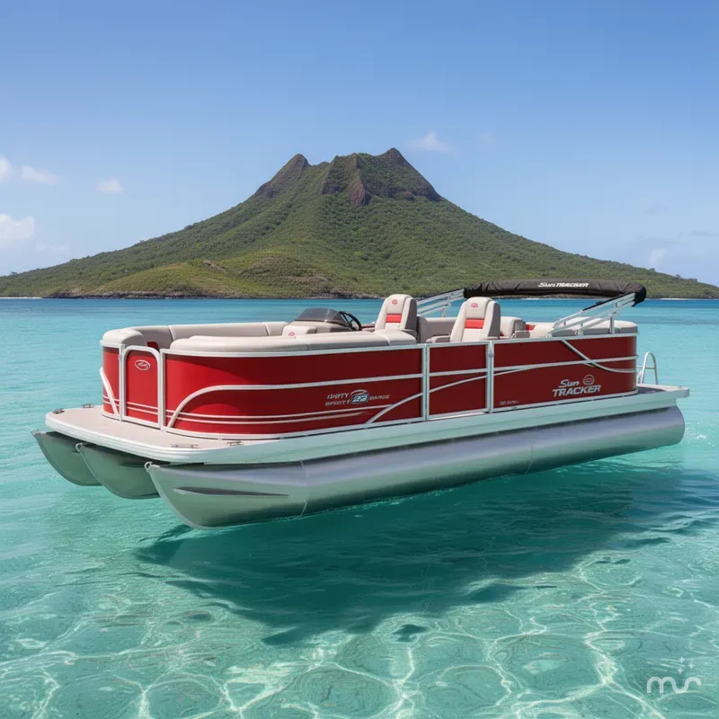 The Image of Sun Tracker Party Barge 22 DLX 2026 - 0