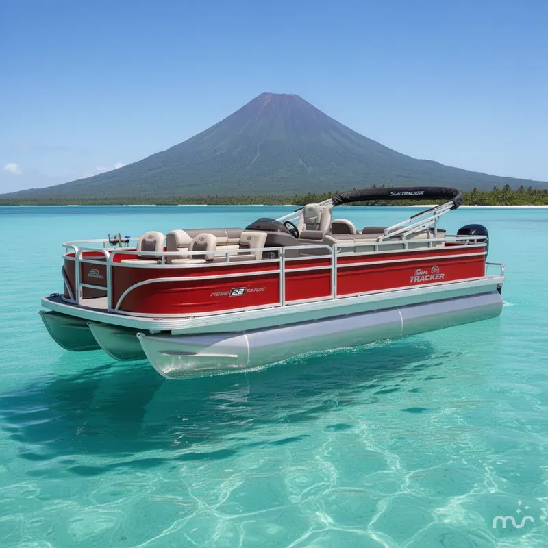The Image of Sun Tracker Fishin' Barge 22 DLX 2026 - 0