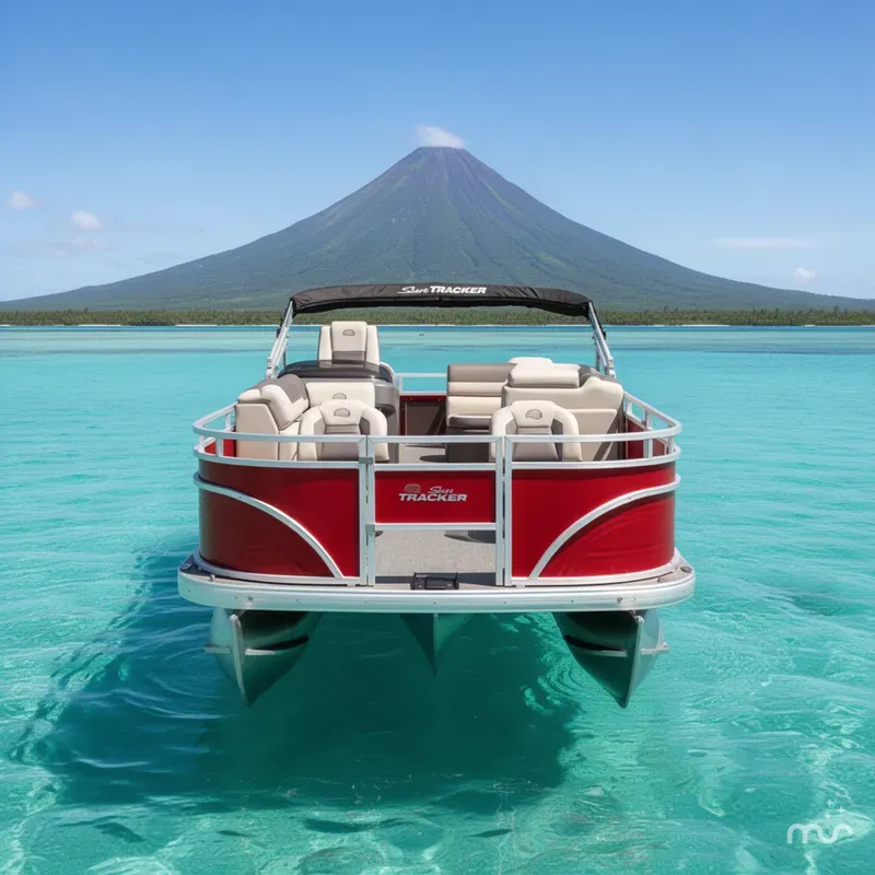 Slide: The Image of Sun Tracker Fishin' Barge 22 DLX 2026 - 3