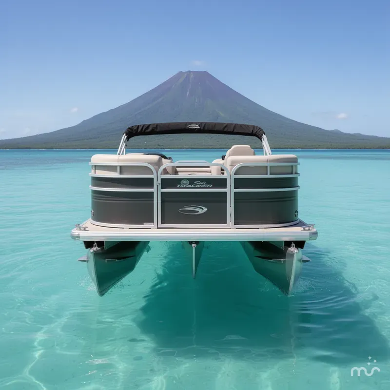Slide: The Image of Sun Tracker Fishin' Barge 20 DLX 2026 - 1