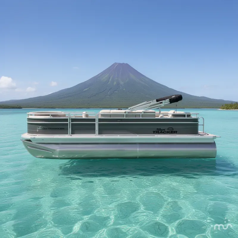 Slide: The Image of Sun Tracker Fishin' Barge 20 DLX 2026 - 2