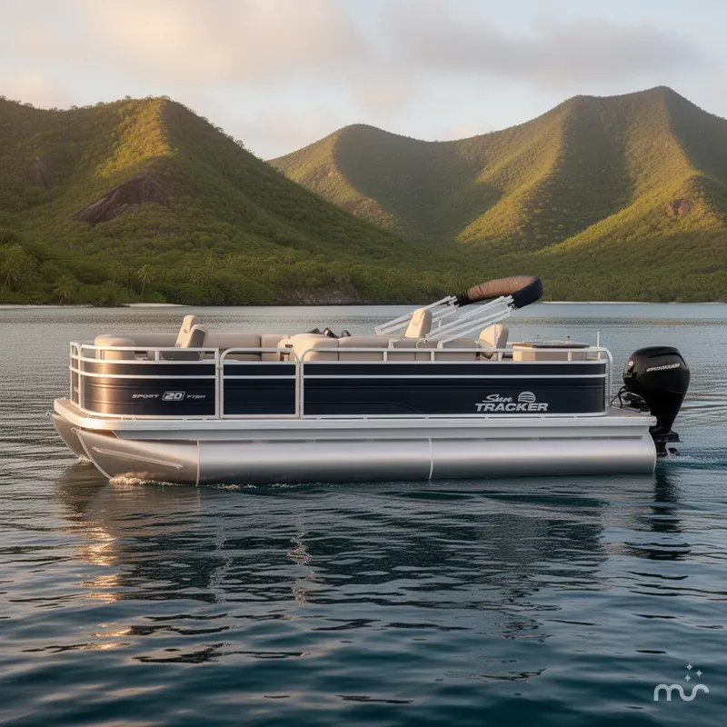Slide: The Image of Sun Tracker SportFish 20 DLX 2026 - 2