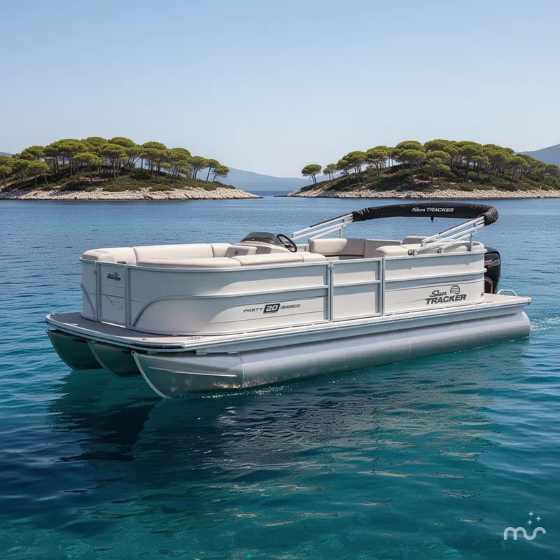 The Image of Sun Tracker Party Barge 20 DLX 2026 - 0