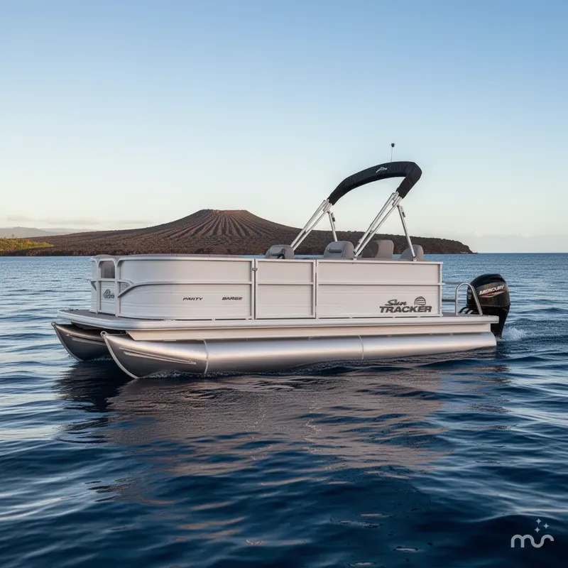 The Image of Sun Tracker Party Barge 16 DLX 2026 - 0