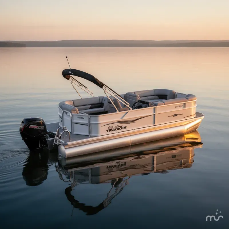 The Image of Sun Tracker Party Barge 20 DLX 2026 - 0