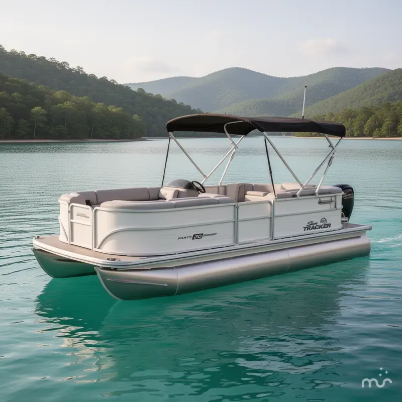 The Image of Sun Tracker Party Barge 20 DLX 2026 - 0