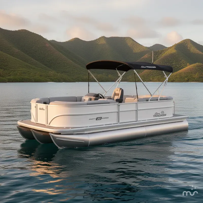 The Image of Sun Tracker Party Barge 20 DLX 2026 - 0