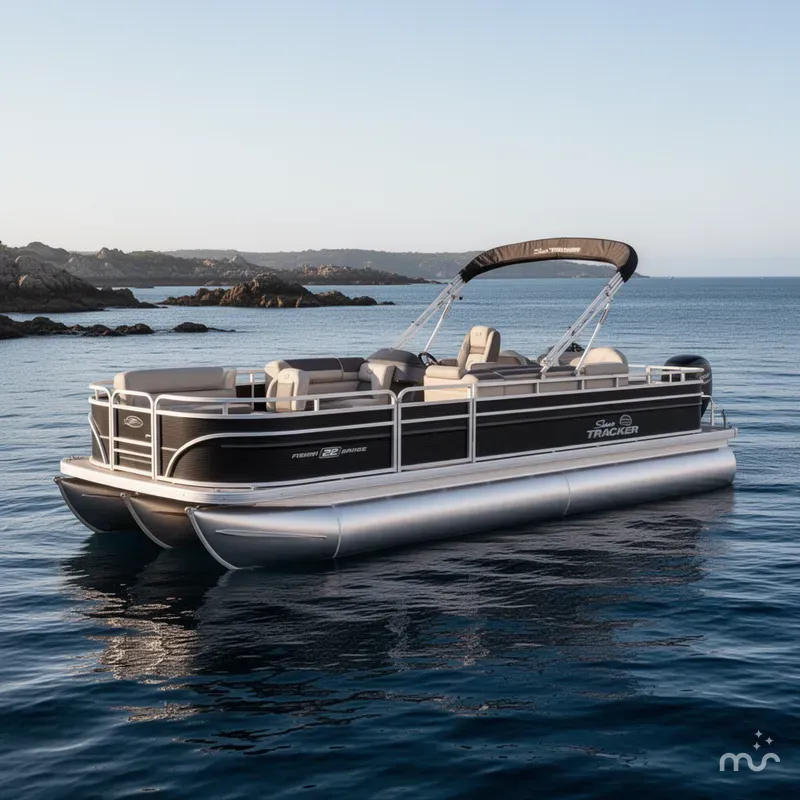 The Image of Sun Tracker Fishin' Barge 22 DLX 2026 - 0