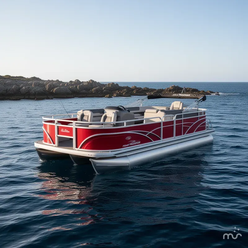 Slide: The Image of Sun Tracker Fishin' Barge 22 DLX 2026 - 3