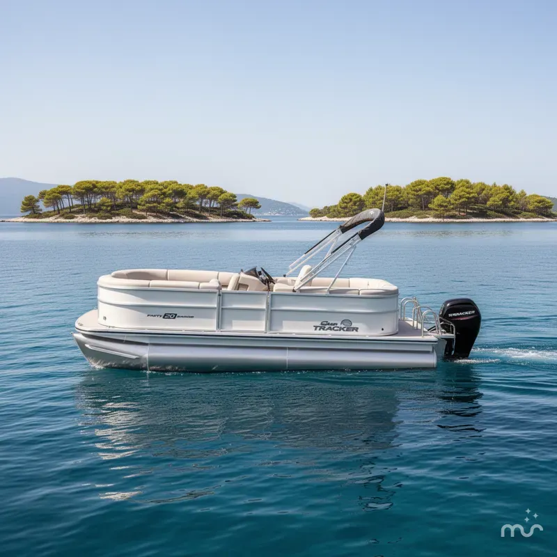 The Image of Sun Tracker Party Barge 20 DLX 2026 - 0