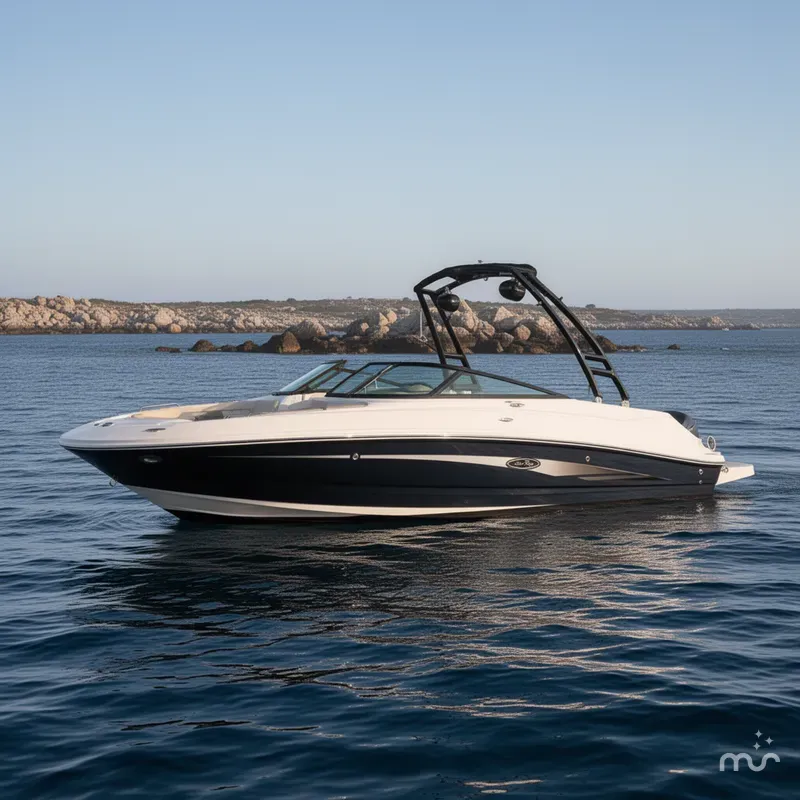 Slide: The Image of Sea Ray 220 Sundeck Outboard 2015 - 0