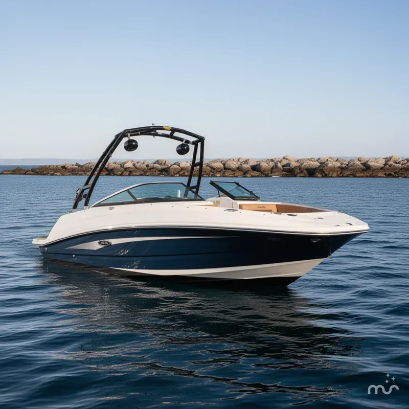 Slide: The Image of Sea Ray 220 Sundeck Outboard 2015 - 2
