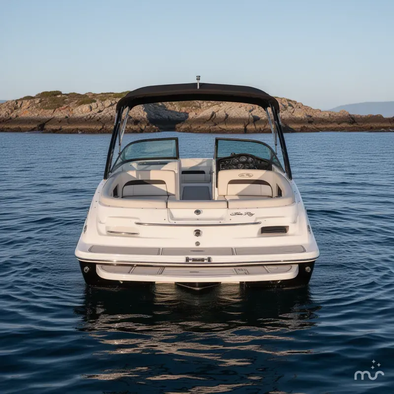 Slide: The Image of Sea Ray 220 Sundeck Outboard 2015 - 3