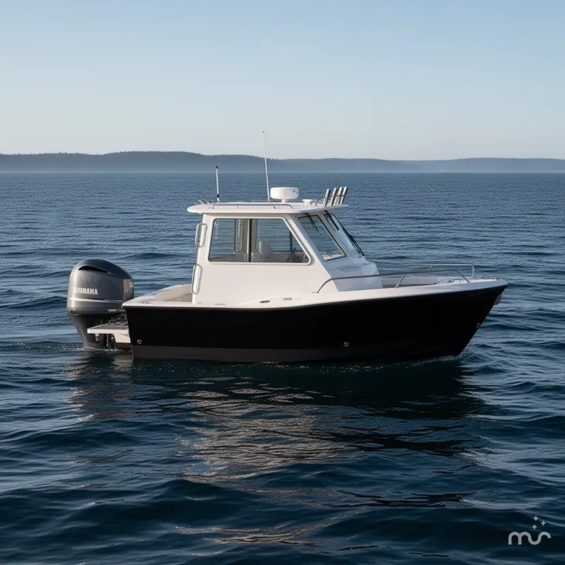 Slide: The Image of North Coast 235 Cabin 2022 - 2