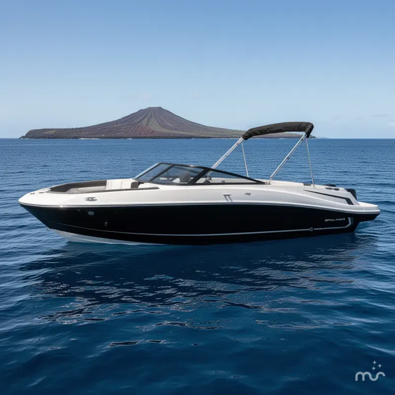 Slide: The Image of Bayliner VR5 Bowrider I/O 2022 - 2