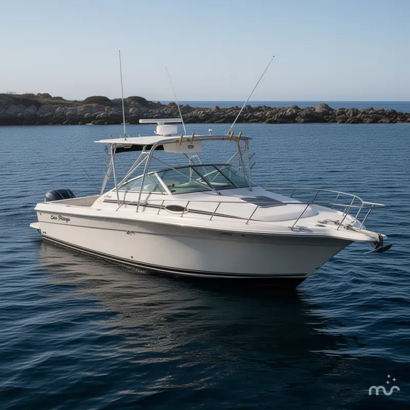 Slide: The Image of Sea Ray Amberjack 1992 - 2