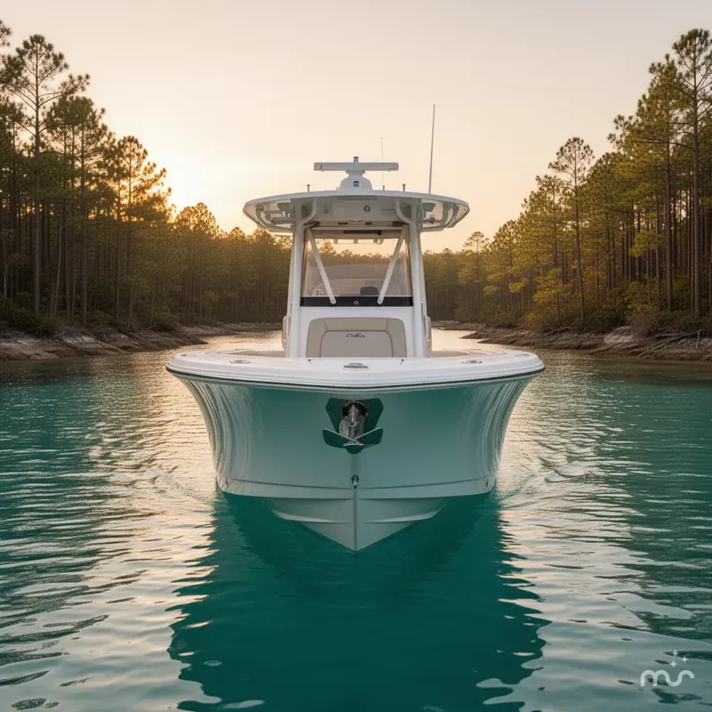 Slide: The Image of Cobia 305 Center Console 2026 - 1