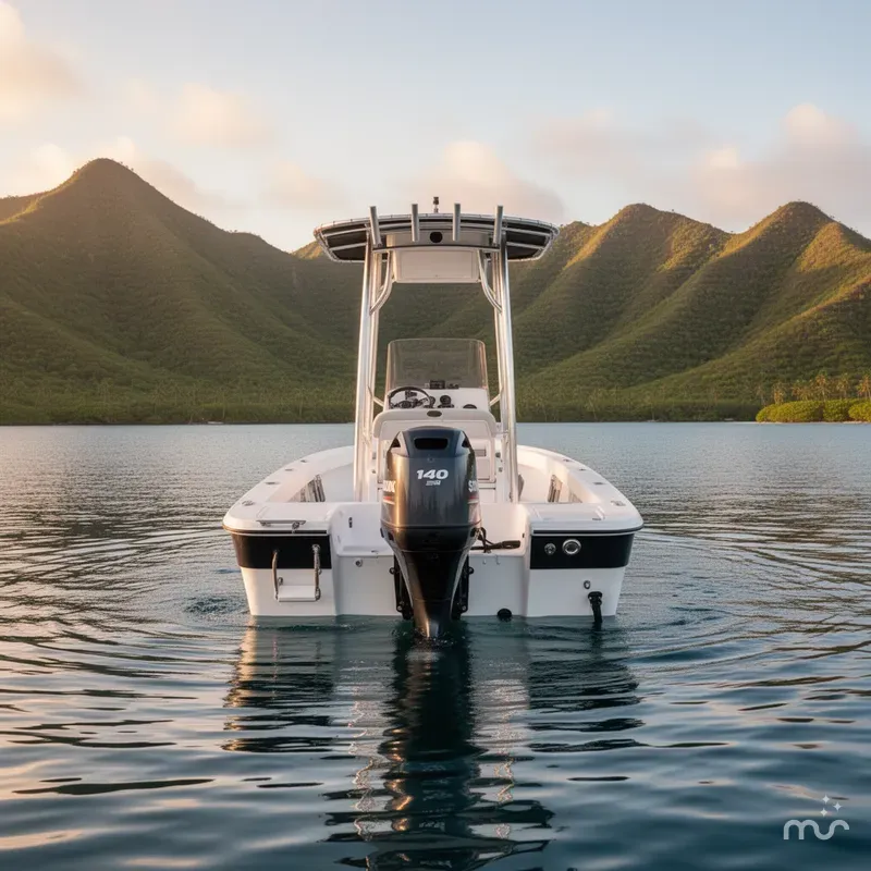 Slide: The Image of Carolina EV218 Sea Skiff W/ 140 HP Suzuki Outboard 2025 - 3