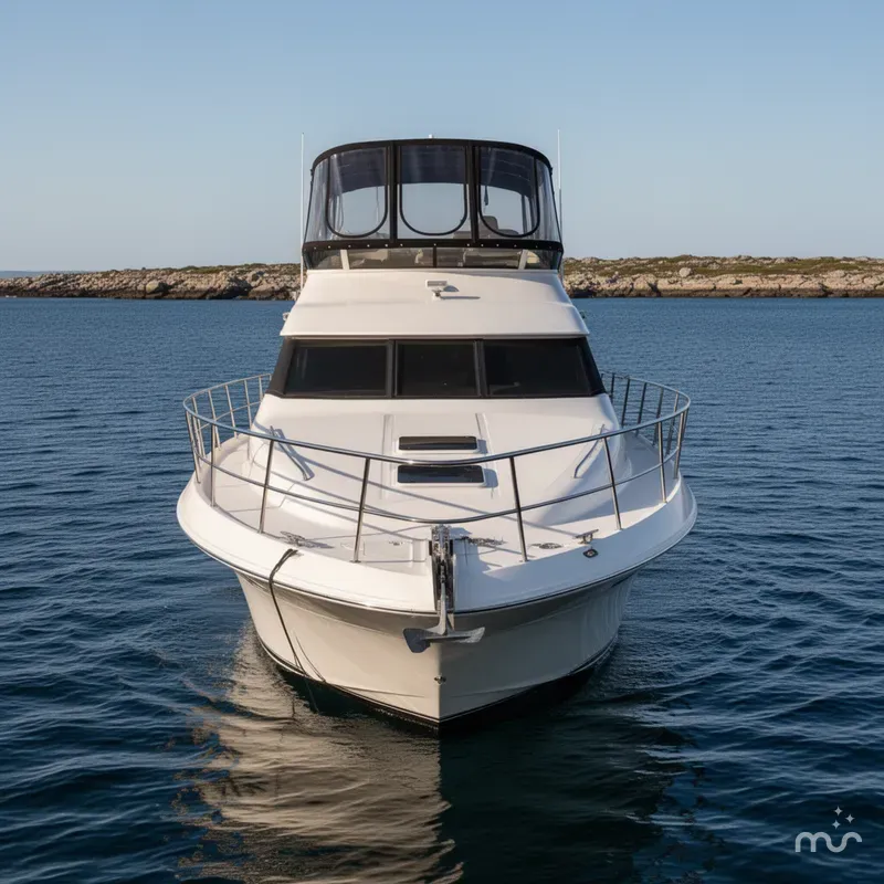 Slide: The Image of Sea Ray 400 Sedan Bridge 2000 - 1