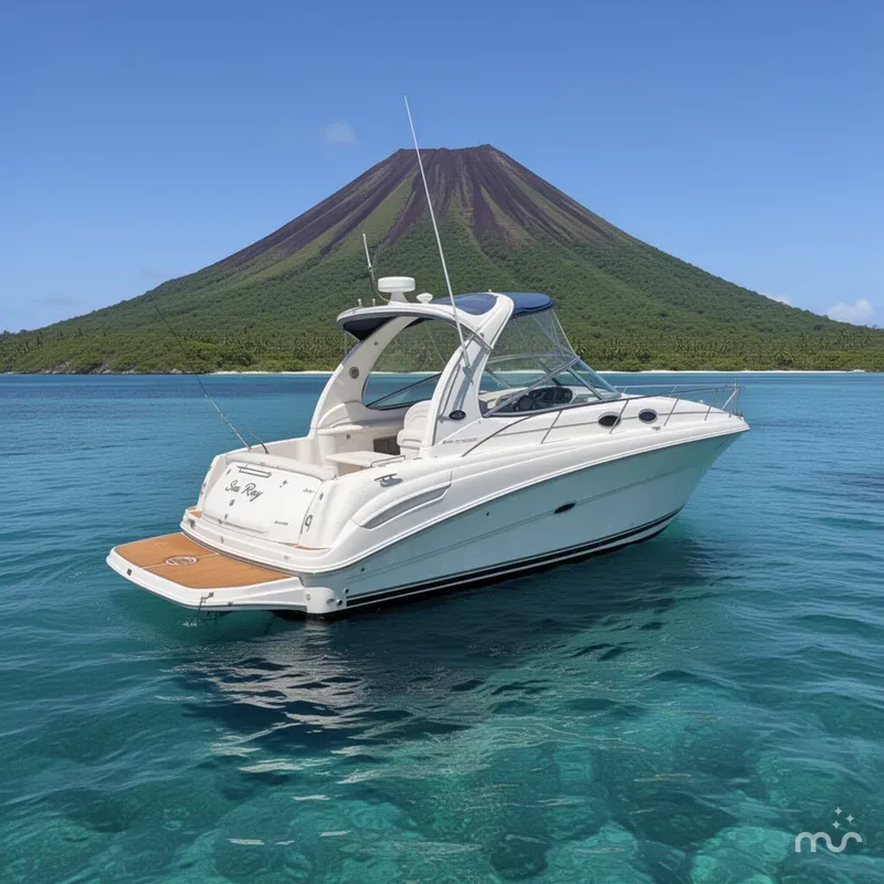 Slide: The Image of Sea Ray 300 Sundancer 2002 - 3