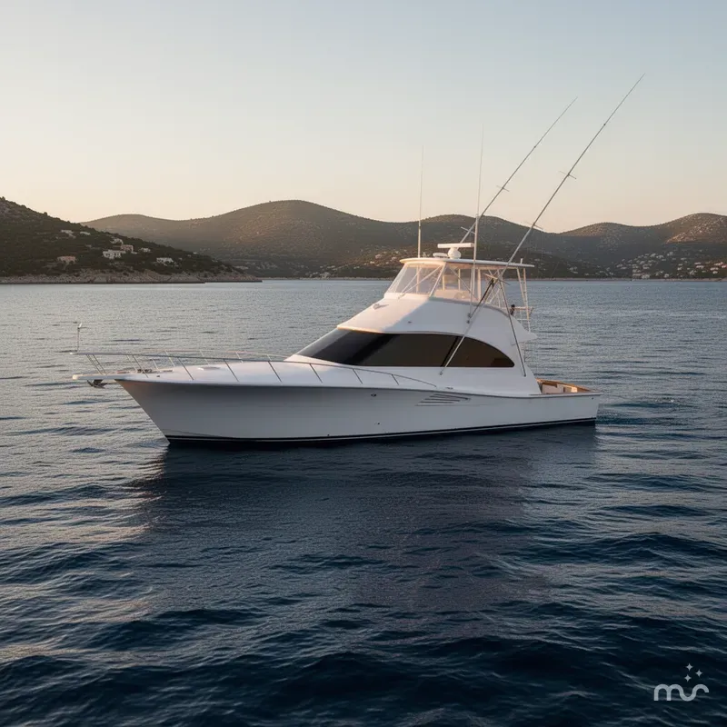 Slide: The Image of Ocean Yachts 52 Convertible 2001 - 2