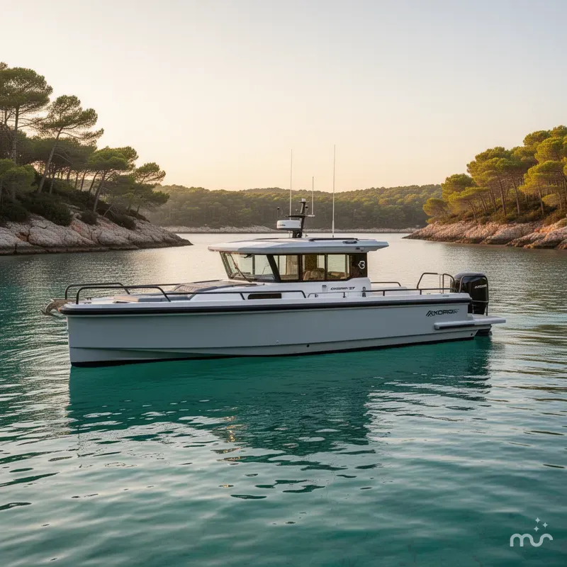 Slide: The Image of Axopar 37 XC Cross Cabin 2021 - 2