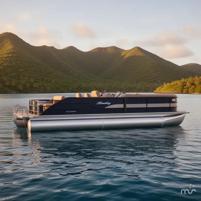 Slide: The Image of Bentley Pontoons Legacy 243 SPORT3 Swingback 2026 - 2