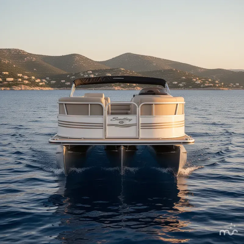 Slide: The Image of Bentley Pontoons 240 CRUISE 2012 - 1