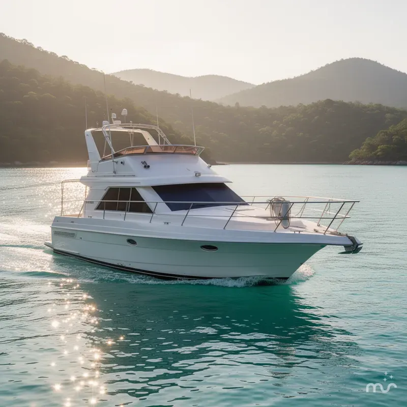 Slide: The Image of Cruisers 3580 Flybridge 1996 - 1
