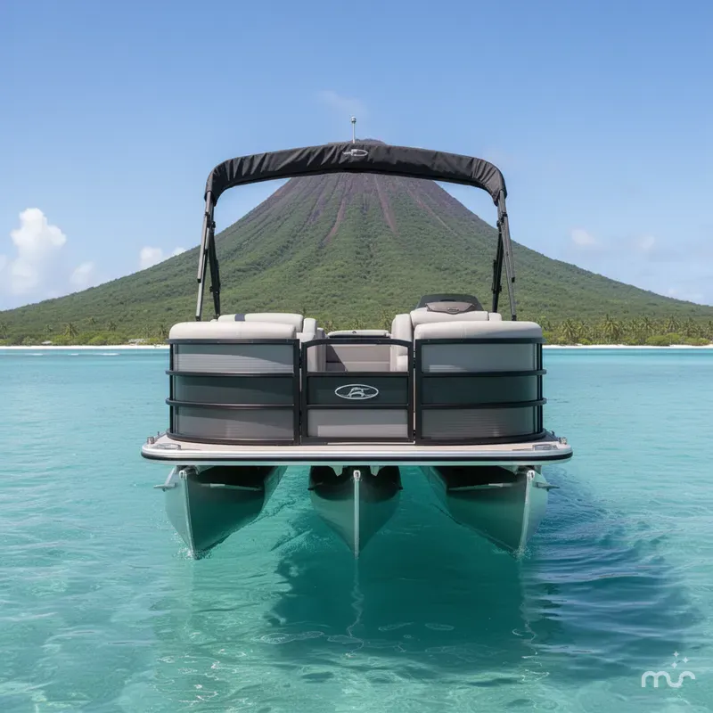 Slide: The Image of Bentley Pontoons Legacy 203 Swingback 2026 - 1