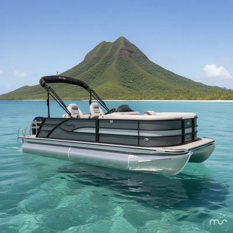 Slide: The Image of Bentley Pontoons Legacy 203 Swingback 2026 - 2