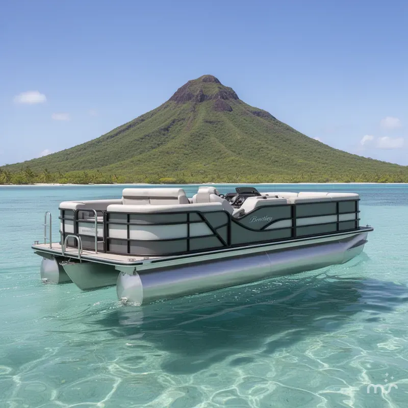 Slide: The Image of Bentley Pontoons Legacy 203 Swingback 2026 - 3